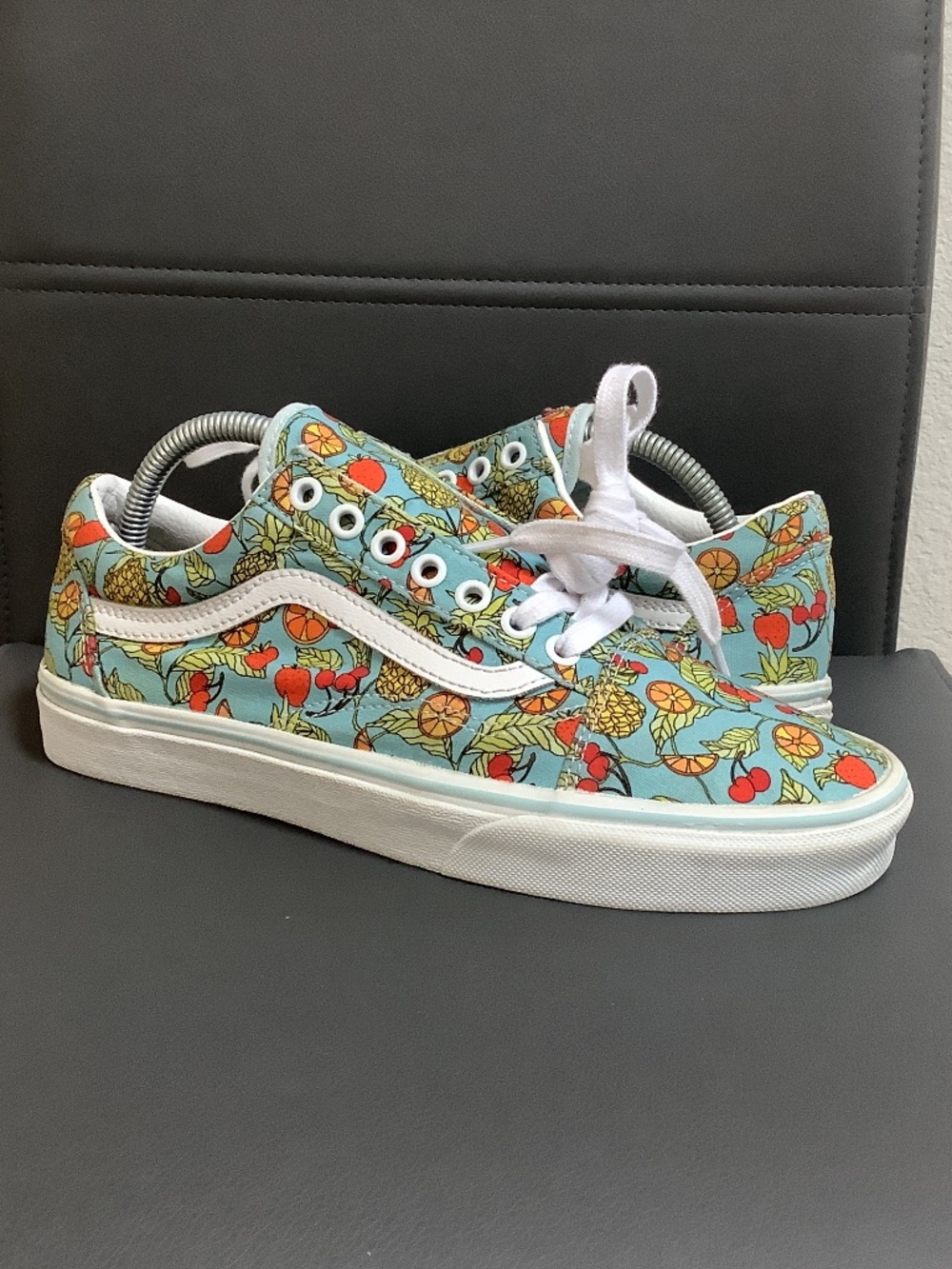 Mens 8/Womens 9.5 Vans Old Skool Fruity Baby Blue 500714 USED